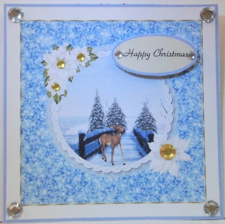Winter Deer by Hazel Underwood