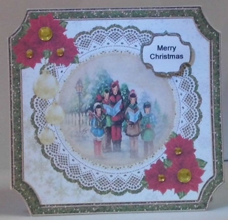 Christmas Carol Singers by Hazel Underwood