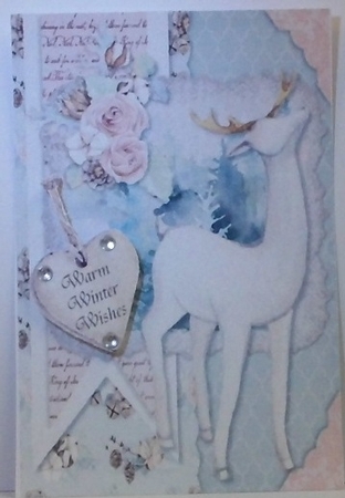 A Beautiful Winter 1 - 6x4 Card Front Kit by Hazel Underwood