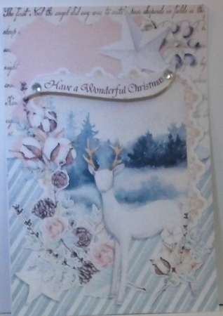 A Beautiful Winter 1 - 6x4 Card Front Kit by Hazel Underwood