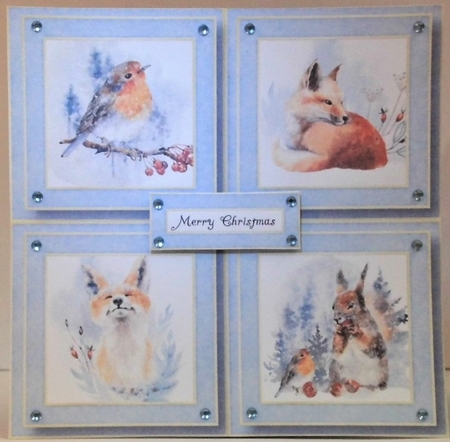 Once In The Forest Quad Frame 8x8 by Hazel Underwood