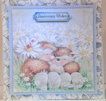 12, Gorgeous Card Fronts , Hedgehoges  by Hazel Underwood