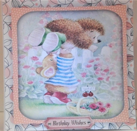 12, Gorgeous Card Fronts , Hedgehoges  by Hazel Underwood