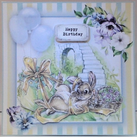 Birthday Bunny  by Hazel Underwood