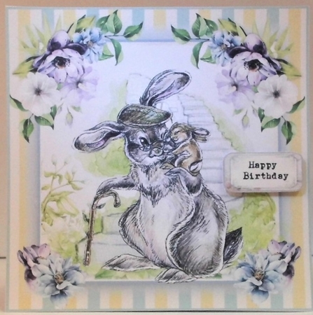 Granddad Bunny by Hazel Underwood