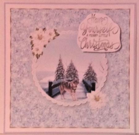 Sparkle Christmas Greetings  by Hazel Underwood
