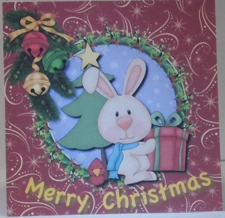 Christmas Bunny by Hazel Underwood