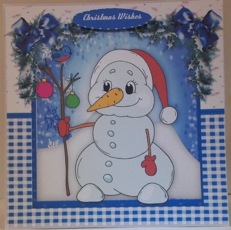   Snowmans  Christmas Tree  by Hazel Underwood