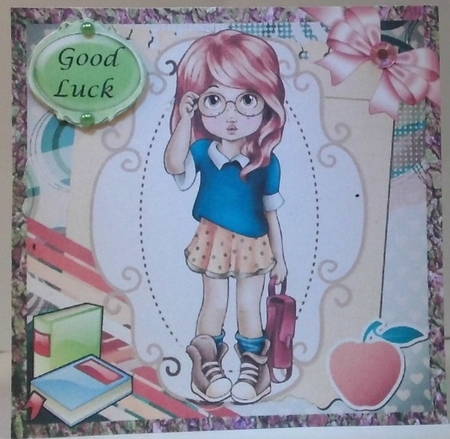 Ready for School - Girl by Hazel Underwood