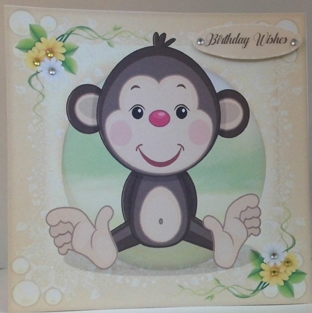 Gorgeous  Micky Monkey by Hazel Underwood