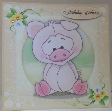 Gorgeous Porkie Pig by Hazel Underwood