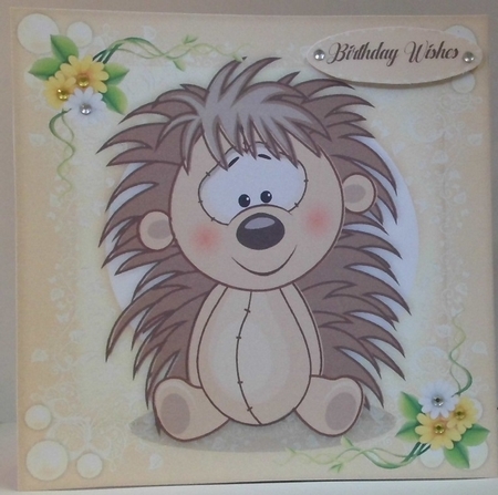 Gorgeous Hrdgehogs Bad Hai Day  by Hazel Underwood