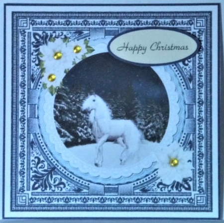 Night time at Christmas by Hazel Underwood