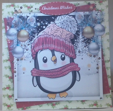 Owl In a Pink Hat  by Hazel Underwood