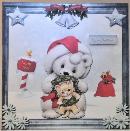 Cute Bear Christmas 1 by Hazel Underwood
