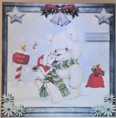 Cute Bear Christmas 2 by Hazel Underwood