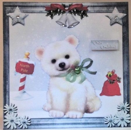Cute Bear Christmas 4 by Hazel Underwood