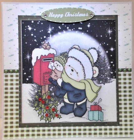 Christmas Post  by Hazel Underwood