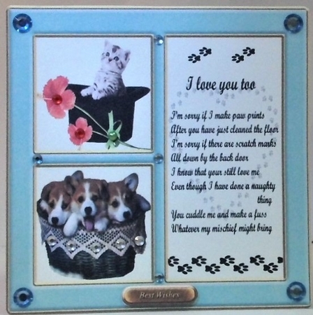 I LOVE YOU TOO by Hazel Underwood