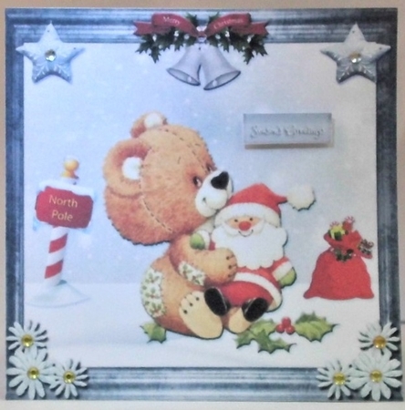 Cute Bear Christmas Sheet 6 by Hazel Underwood