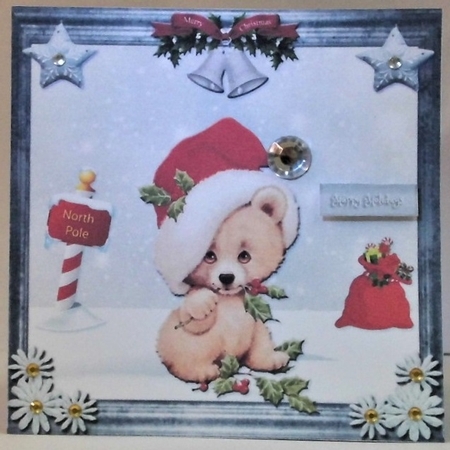 Cute Bear Christmas Sheet 8 by Hazel Underwood