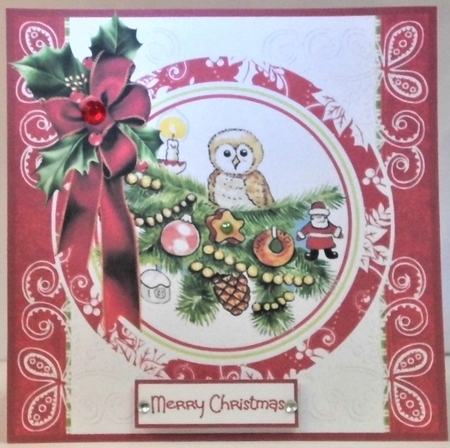 The owl in the tree by Hazel Underwood