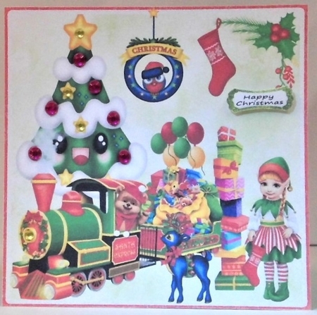 LETS HELP SANTA DELIVER THE TOYS by Hazel Underwood