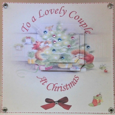 TO A LOVELY COUPLE AT CHRISTMAS 2 by Hazel Underwood