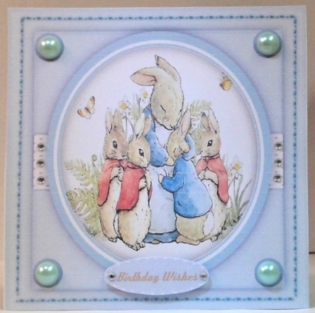 Mrs Rabbits Cuddles by Hazel Underwood