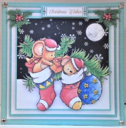 Have Yourself a Merry Micey Christmas  by Hazel Underwood