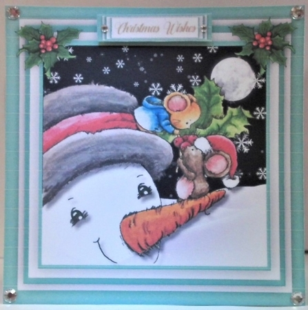 Holly Jolly Mice by Hazel Underwood