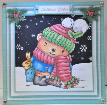Wooly Ted  by Hazel Underwood