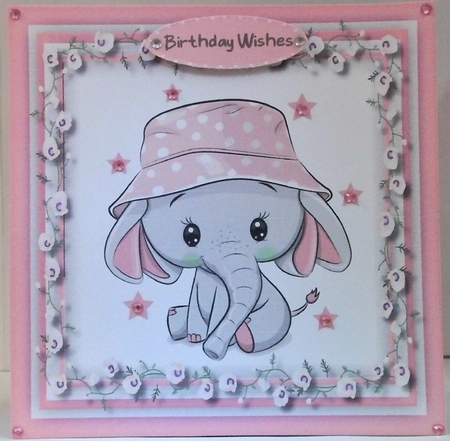 Ellie in a Pink Hat   by Hazel Underwood