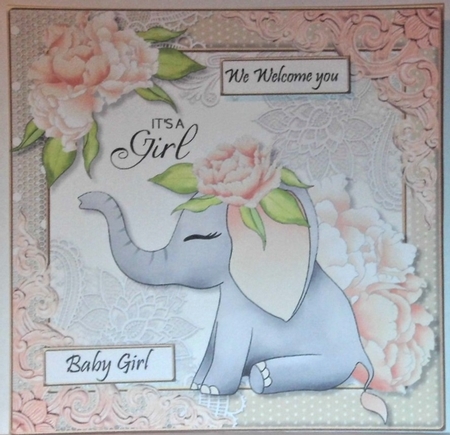 Its A Girl  3 by Hazel Underwood