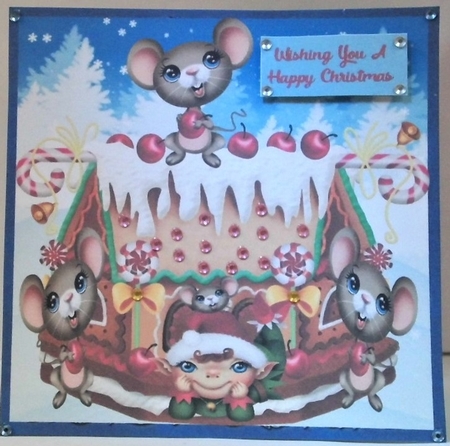 Christmas Mice by Hazel Underwood