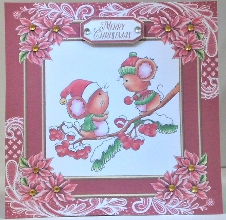 Cute Christmas Critters  by Hazel Underwood