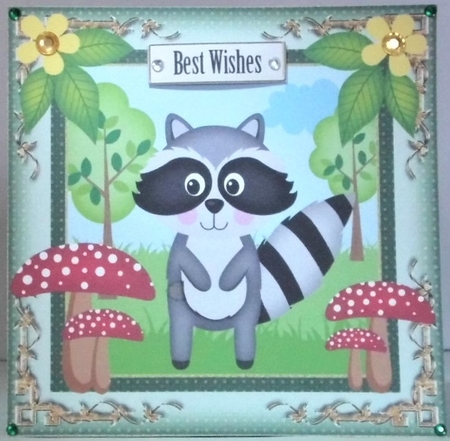 All about the woodland card front 6 by Hazel Underwood
