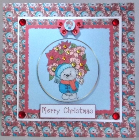 MixnMatch Card - Teds Christmas Surprise by Hazel Underwood