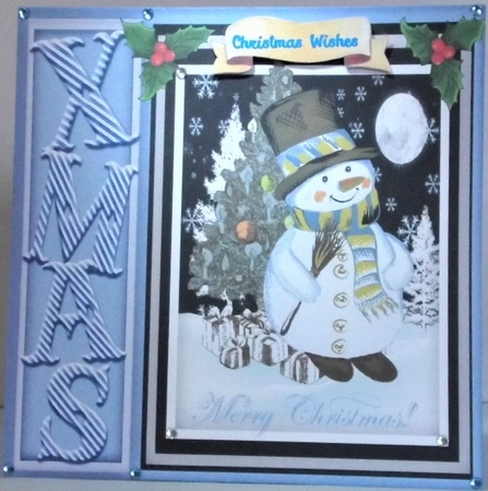 Happy Snowman by Hazel Underwood