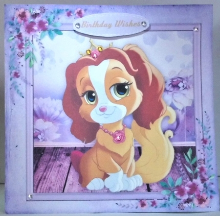 Cute Princess Pooch 1 by Hazel Underwood