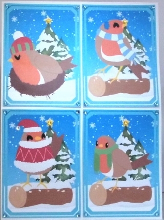 4 All about the robins toppers 2 by Hazel Underwood