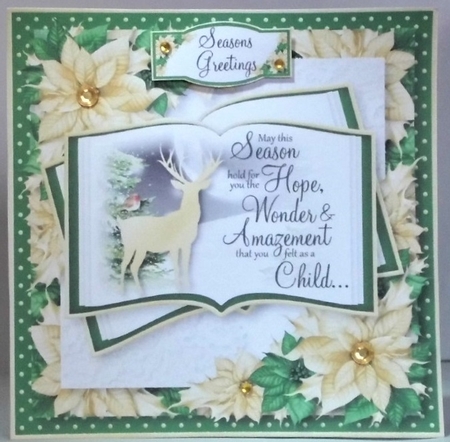 Green and Gold Silhouette Open Book Bumper Kit by Hazel Underwood
