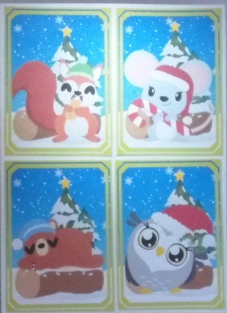 4 Winter woodland toppers 2 by Hazel Underwood
