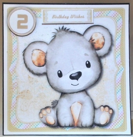 Gorgeous Little Buff Bear  by Hazel Underwood