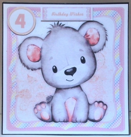 Gorgeous Little Pink Bear  by Hazel Underwood