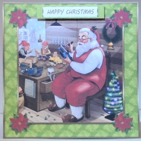 Santas Workshop by Hazel Underwood