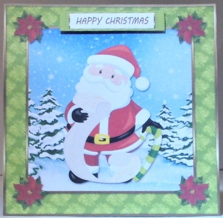 Santas Checking His List by Hazel Underwood