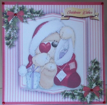 Teds Christmas Stocking  by Hazel Underwood