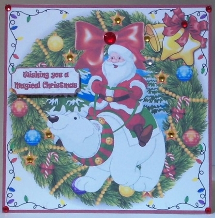 Santa rides again by Hazel Underwood
