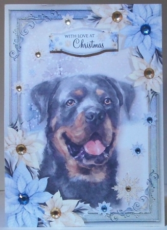 The Christmas Rottweiler  by Hazel Underwood